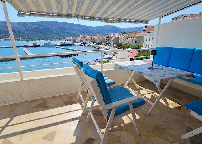 Amasing View From The White Terrase Holiday home Baska (Krk)