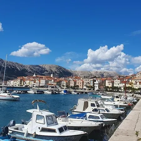 Amasing View From The White Terrase Vikendica Baska (Krk)